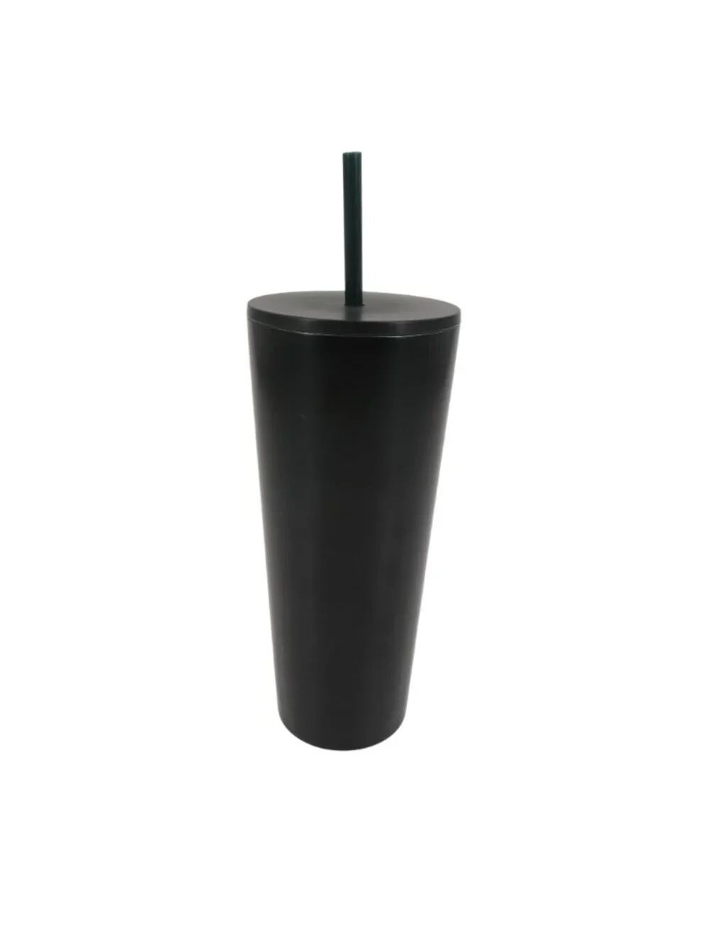 Starbucks Holiday 2020 Dark Green Black Gradient Metal Tumbler 24 OZ NEW